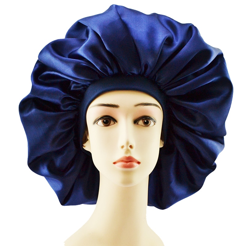 Big Silk Hair Cap for Curly Hair