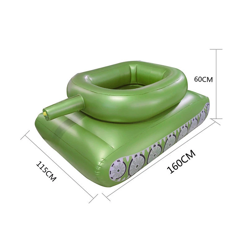 Big Size Summer Giant Tank With Watergun Inflatable Toys Floating Truck Pool Floats Water Spray Beach Party Games Big Size Summer Giant Tank With Watergun Inflatable Toys Floating Truck Pool Floats Water Spray Beach Party Games