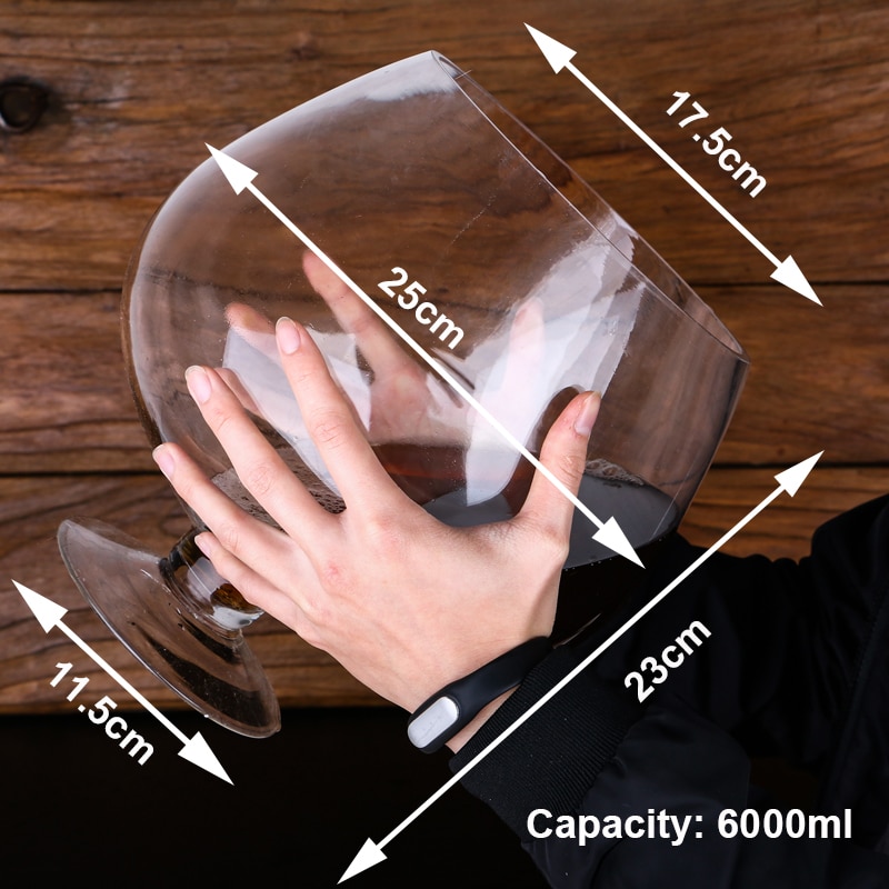 Big Wine Glass 6000ml Capacity Big Wine Glass 6000ml Capacity