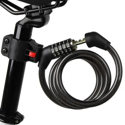 Bike Cable Lock 5-Digit Code Bike Cable Lock 5-Digit Code