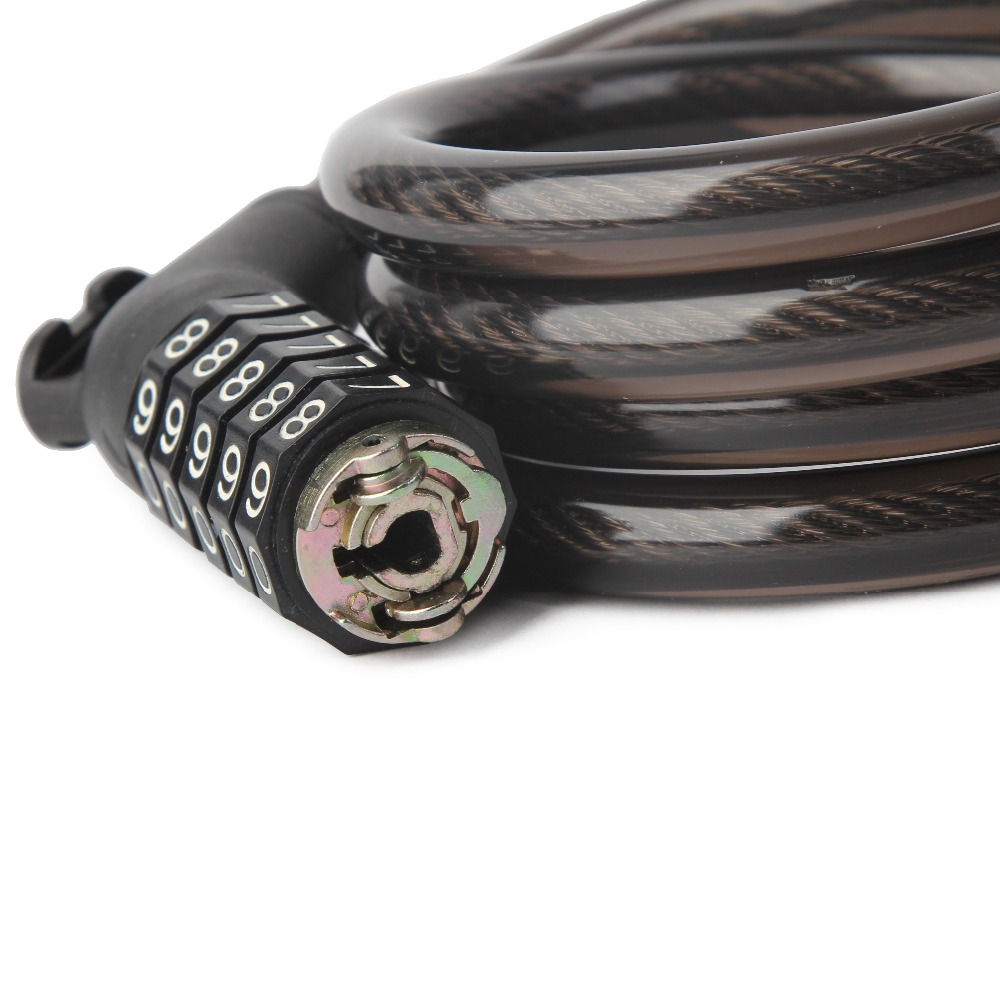 Bike Cable Lock 5-Digit Code Bike Cable Lock 5-Digit Code