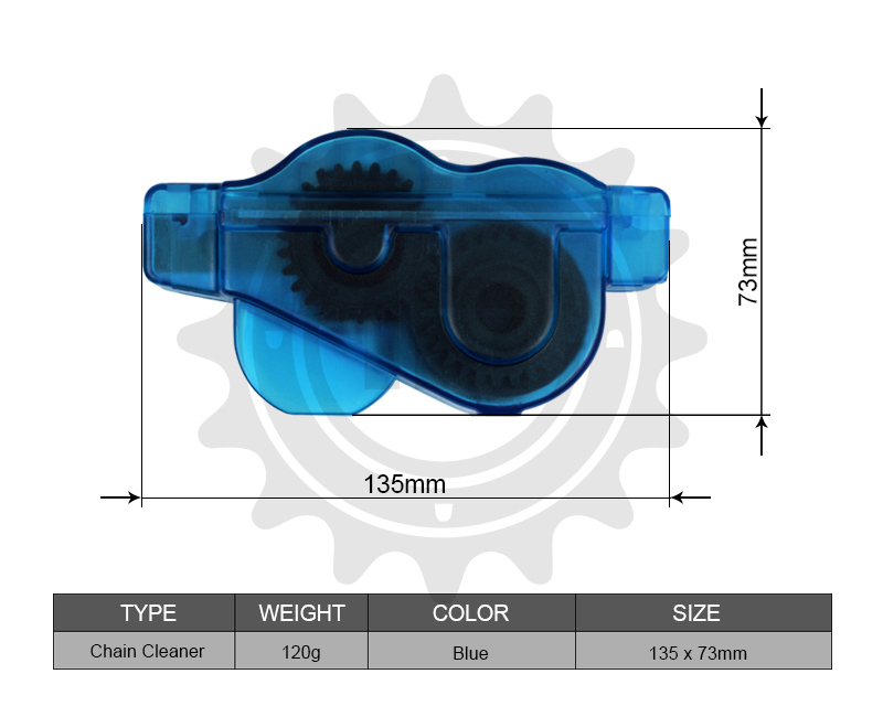 Bike Chain Cleaner Degreaser Tool