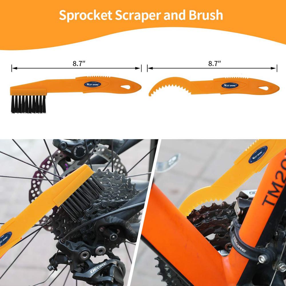 Bike Chain Cleaning Tools Set (8 pcs) Bike Chain Cleaning Tools Set (8 pcs)