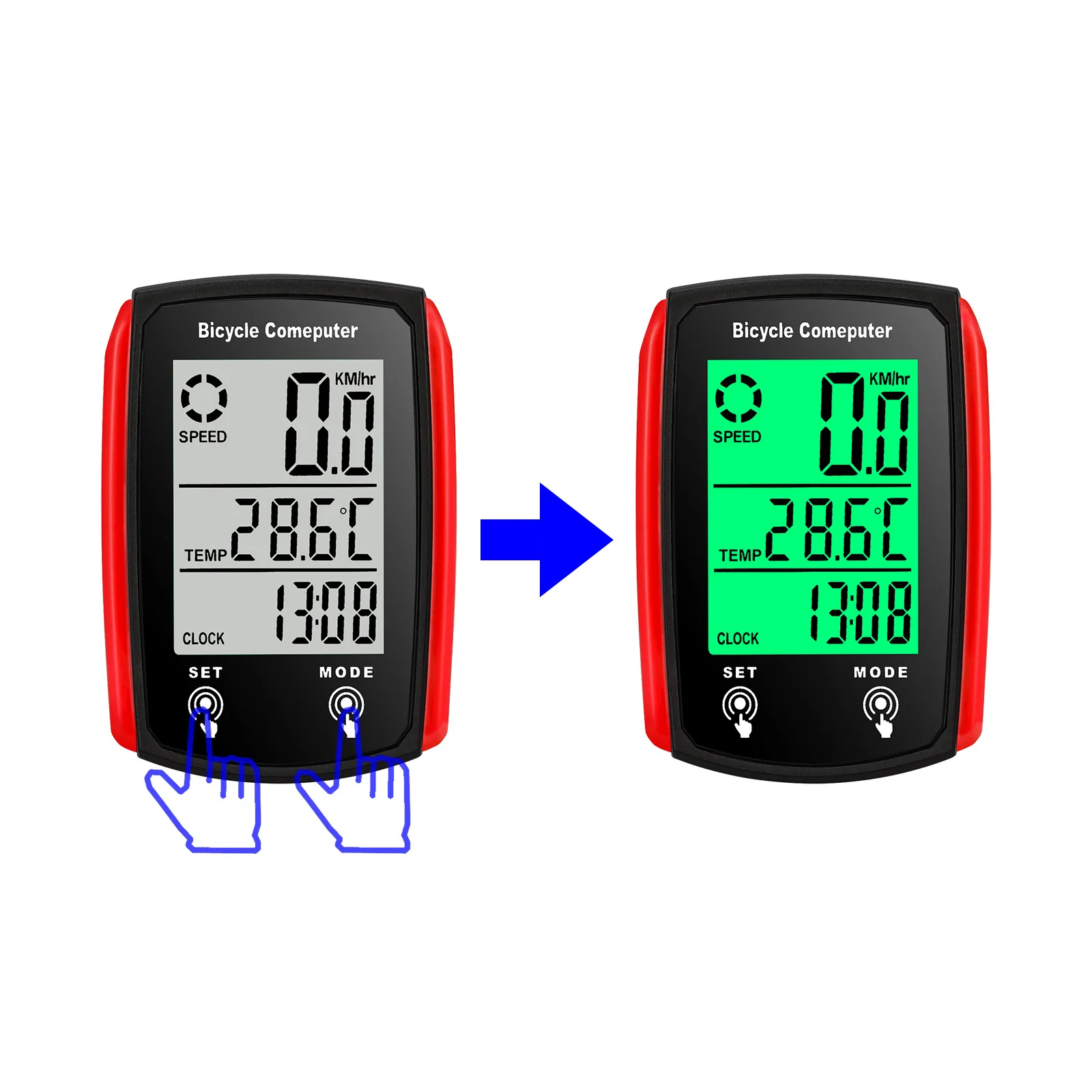 Bike Computer Bicycle Odometer LCD Screen Wired Cycling Speedometer Mountain Bike Speedo Meter Bike Accessories Bike Computer Bicycle Odometer LCD Screen Wired Cycling Speedometer Mountain Bike Speedo Meter Bike Accessories
