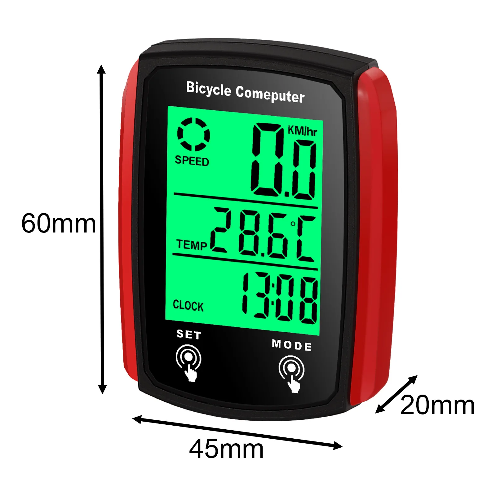 Bike Computer Bicycle Odometer LCD Screen Wired Cycling Speedometer Mountain Bike Speedo Meter Bike Accessories Bike Computer Bicycle Odometer LCD Screen Wired Cycling Speedometer Mountain Bike Speedo Meter Bike Accessories