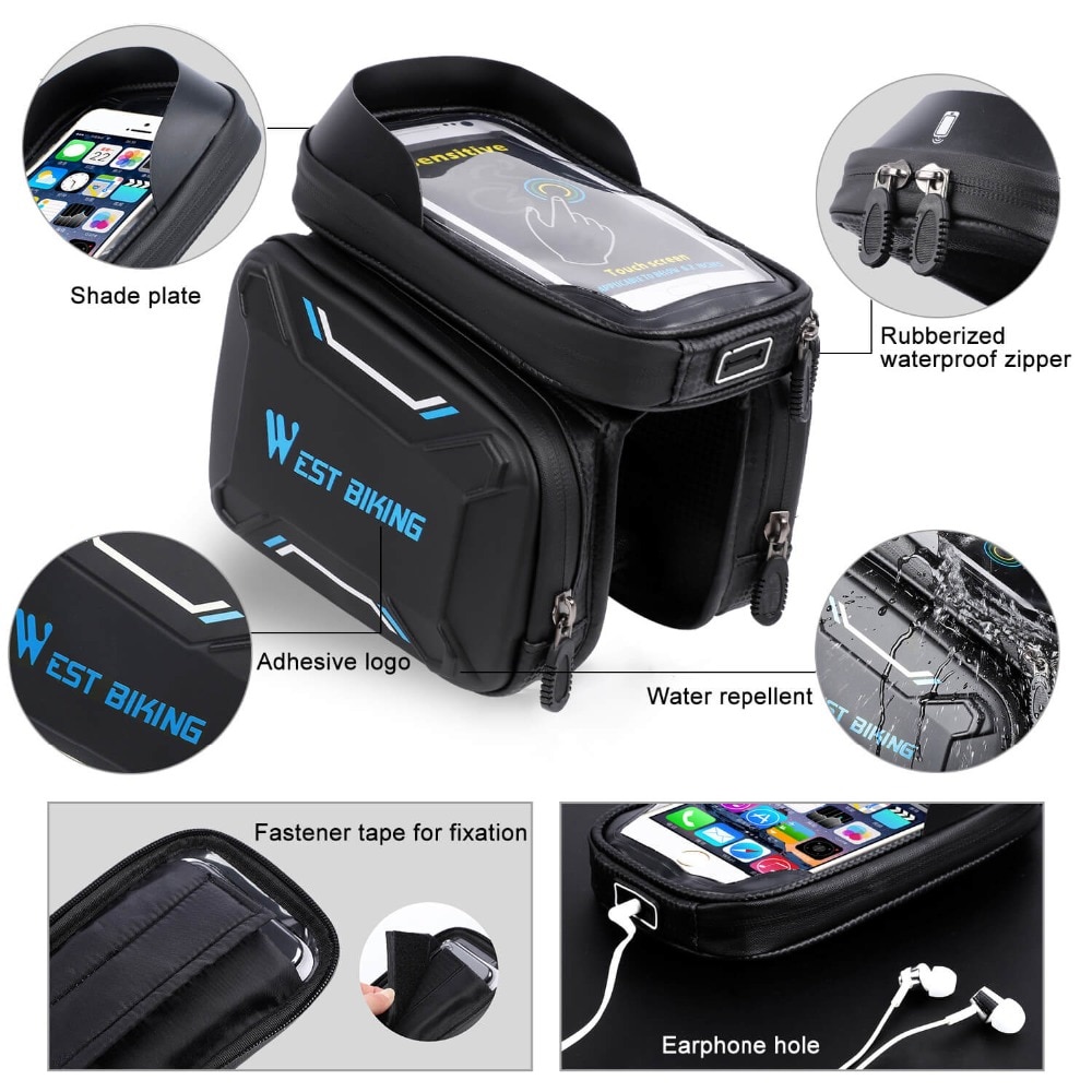 Bike Frame Bag Small Container Bike Frame Bag Small Container
