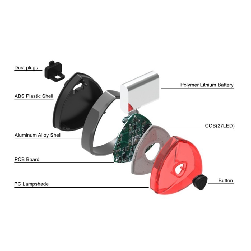 Bike LED Light Smart Tail Lights Bike LED Light Smart Tail Lights