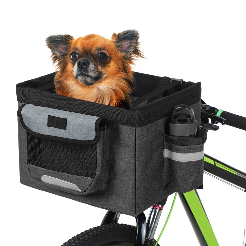 Bike Pet Basket Fabric Pet Carrier Bike Pet Basket Fabric Pet Carrier