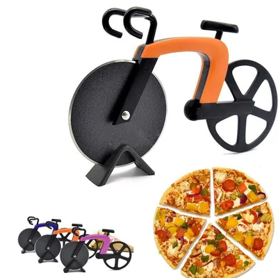 Bike Pizza Cutter Stainless Cutting Tool