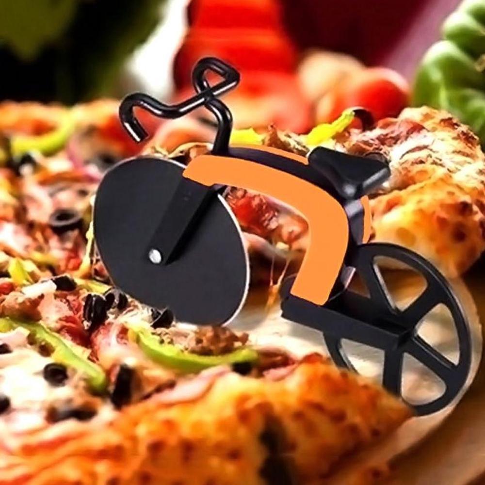 Bike Pizza Cutter Stainless Cutting Tool