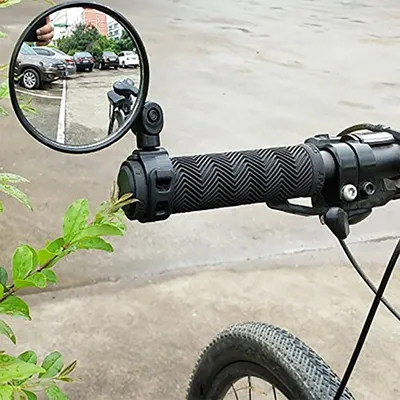 Bike Rearview Mirror Handlebar Glass Bike Rearview Mirror Handlebar Glass