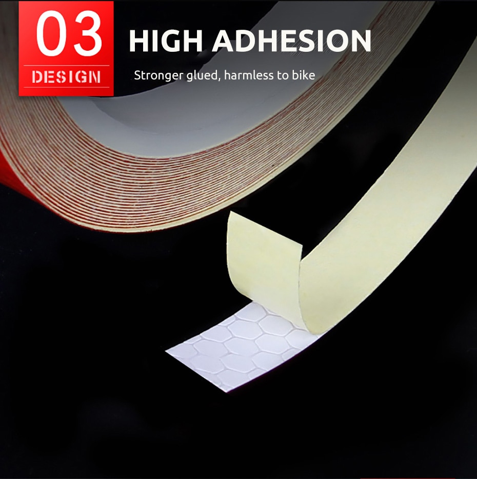 Bike Reflective Sticker Waterproof Strip Bike Reflective Sticker Waterproof Strip