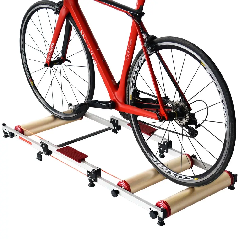 Bike Roller Trainer Riding Platform Aluminum Alloy Mute Indoor Exercise Home Gym MTB Road Cycling Platform Trainer Bike Roller Trainer Riding Platform Aluminum Alloy Mute Indoor Exercise Home Gym MTB Road Cycling Platform Trainer