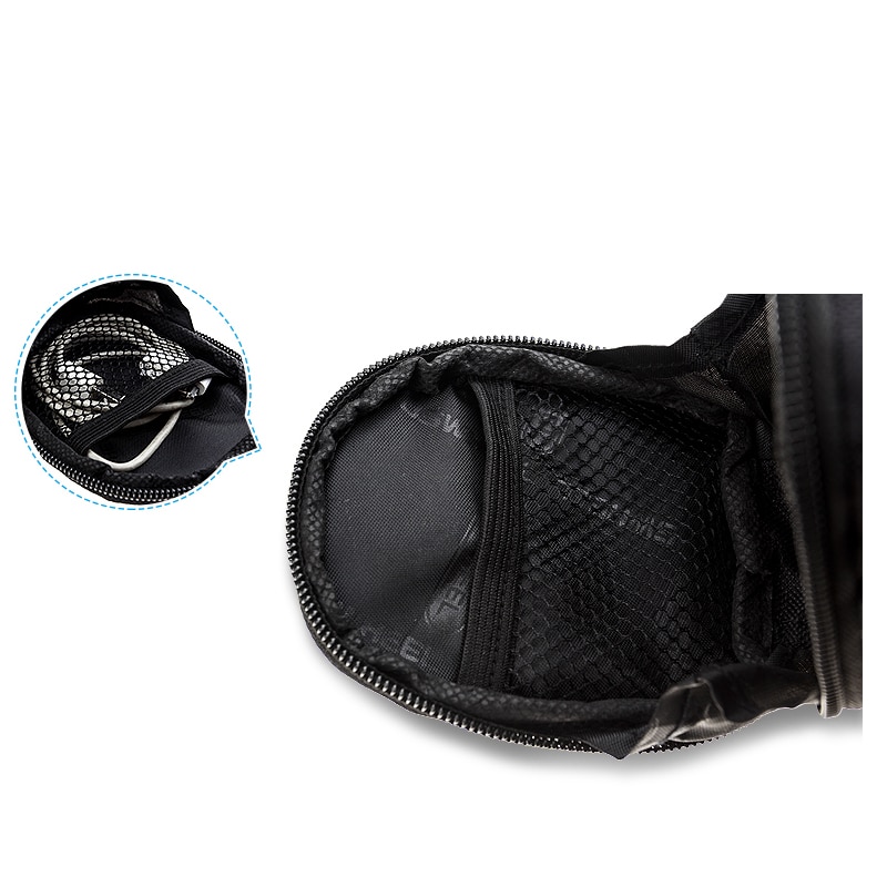Bike Saddle Bag with Tail Light Holder Bike Saddle Bag with Tail Light Holder
