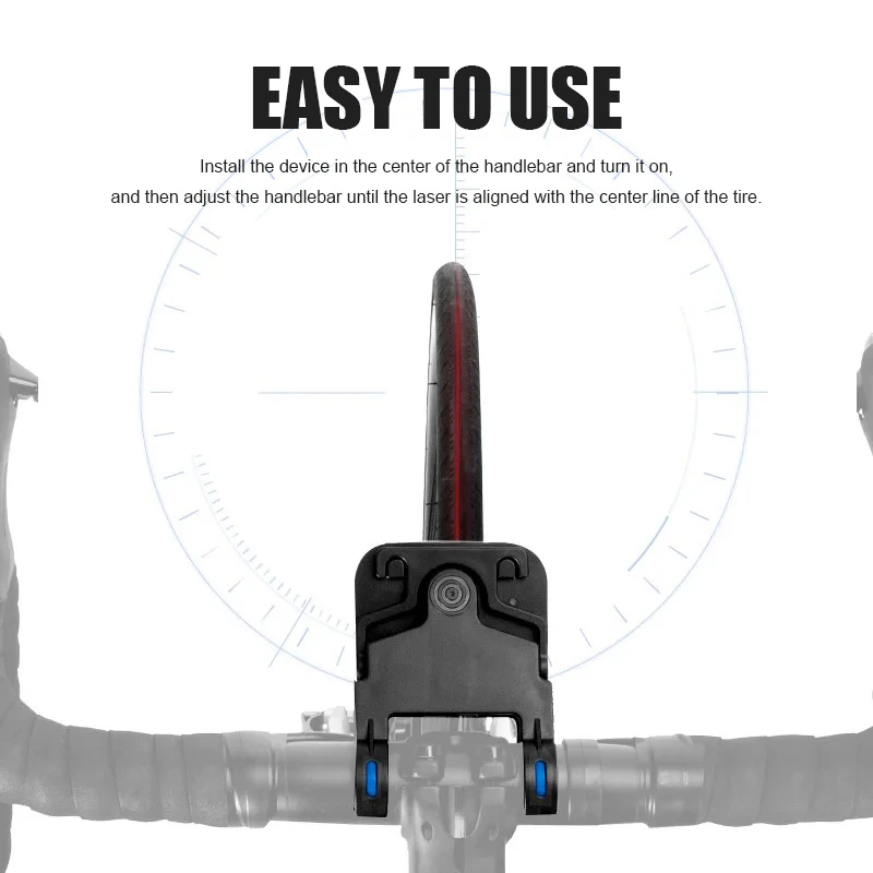 Bike Seat Calibrator Bike Tool Bicycle Handlebar Laser Aligner Seat Center Adjuster Measurement Tool Aligning Indicator Bike Seat Calibrator Bike Tool Bicycle Handlebar Laser Aligner Seat Center Adjuster Measurement Tool Aligning Indicator