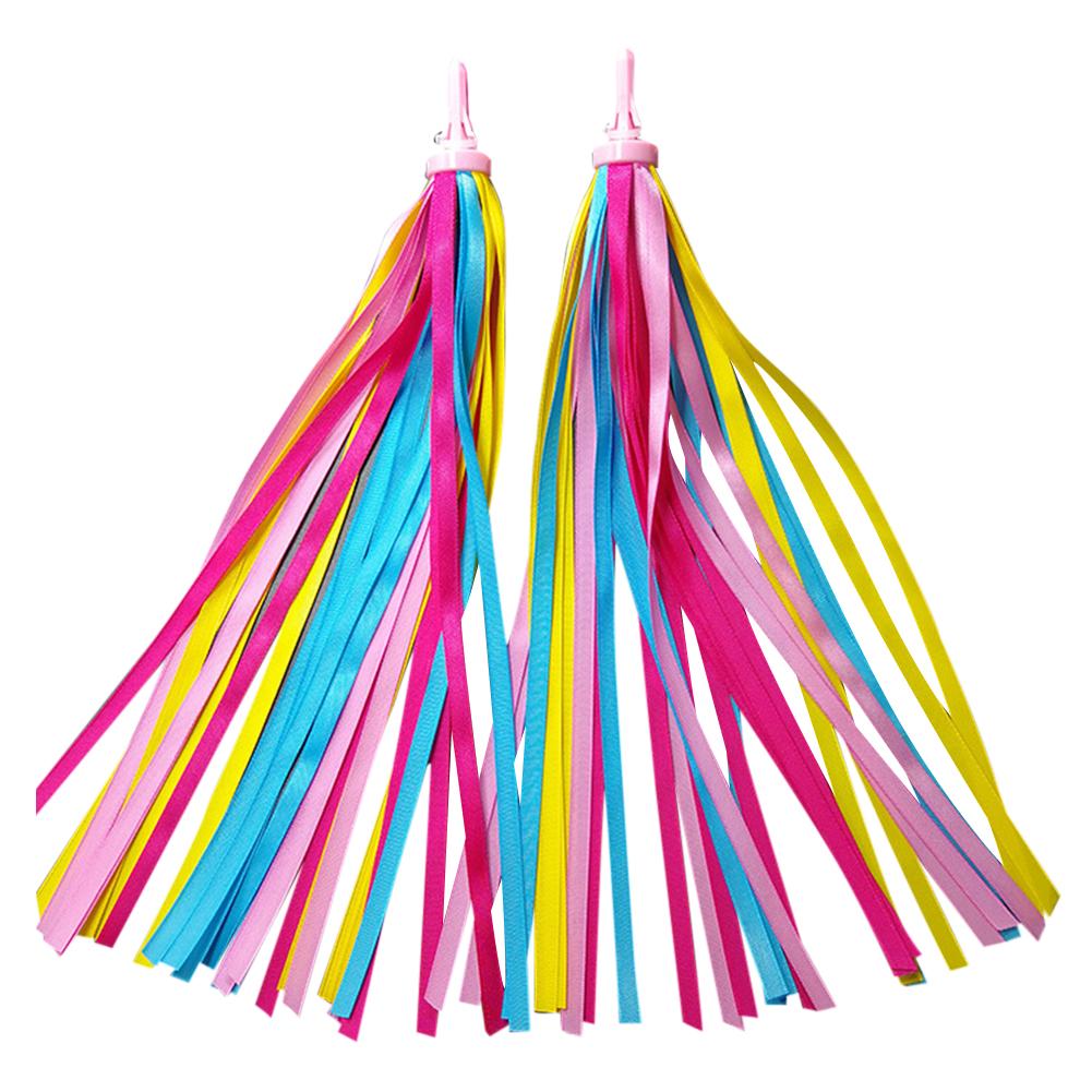 Bike Tassels Kid's Colorful Handlebar Streamers Bike Tassels Kid's Colorful Handlebar Streamers