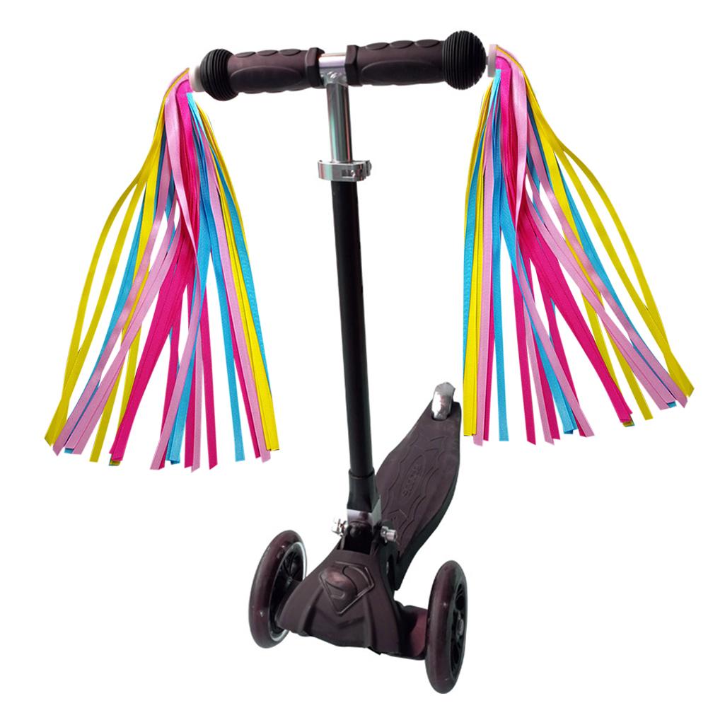 Bike Tassels Kid's Colorful Handlebar Streamers Bike Tassels Kid's Colorful Handlebar Streamers