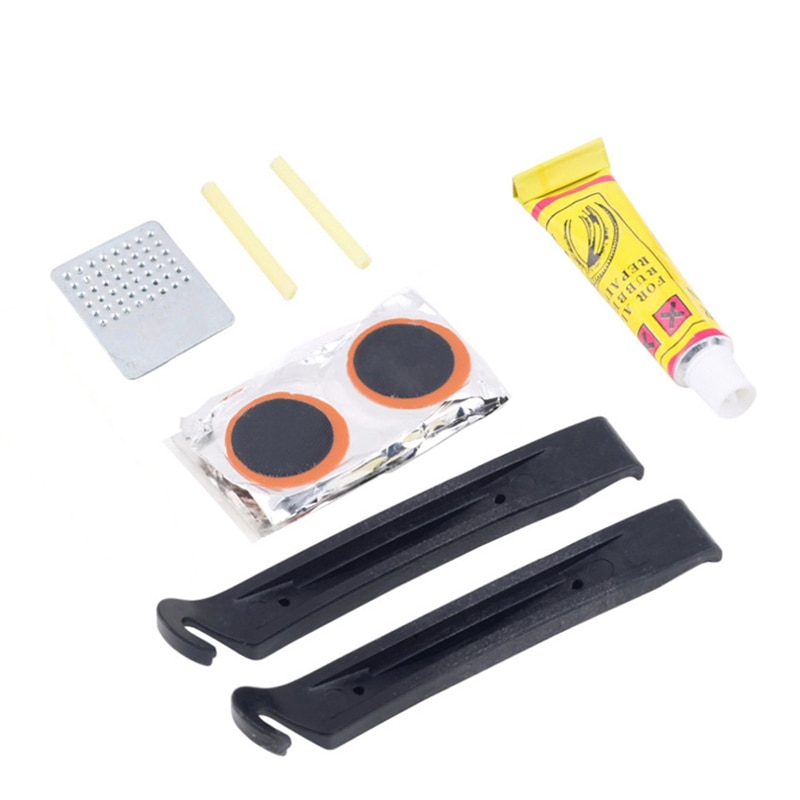 Bike Tire Repair Kit Tool Set Bike Tire Repair Kit Tool Set