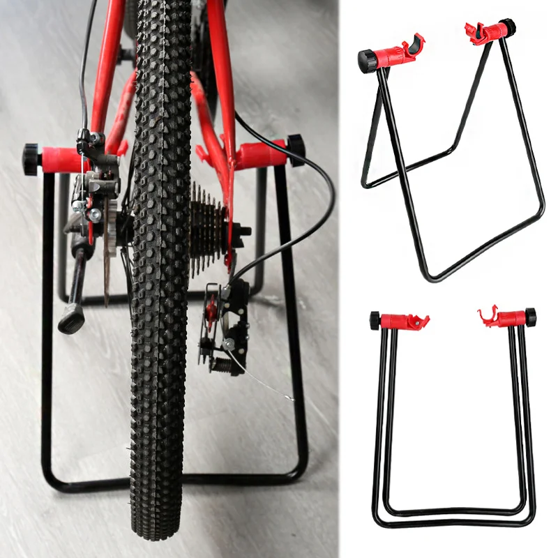 Bike Triangular Vertical Parking Rack Road Bike U-shaped Repair Frame Bicycle Folding Maintenance Stand Cycling Bike Triangular Vertical Parking Rack Road Bike U-shaped Repair Frame Bicycle Folding Maintenance Stand Cycling
