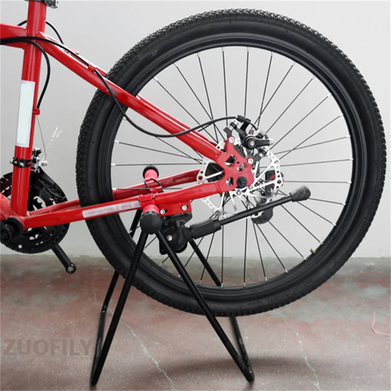 Bike Triangular Vertical Parking Rack Road Bike U-shaped Repair Frame Bicycle Folding Maintenance Stand Cycling Bike Triangular Vertical Parking Rack Road Bike U-shaped Repair Frame Bicycle Folding Maintenance Stand Cycling