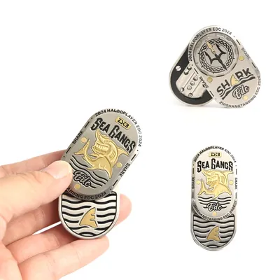 Bing Shark Mechanical Fidget Slider ADHD Metal EDC Fidget Toys Office Desk Toys Anxiety Stress Relief Toys Bing Shark Mechanical Fidget Slider ADHD Metal EDC Fidget Toys Office Desk Toys Anxiety Stress Relief Toys