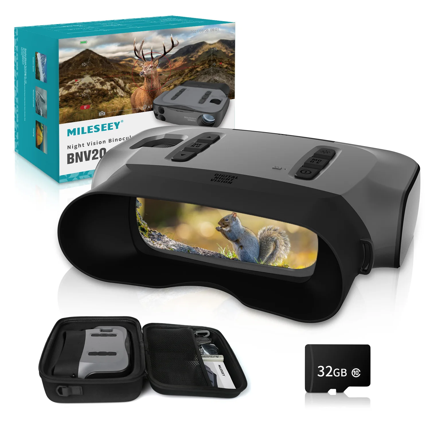 Binoculars Long Range Telescope Night Vision Camping Equipment Hunting Equipment can Photograph Video Playback