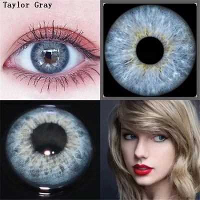 Bio Essence 1 Pair Colored Contact Lenses for Eyes Big Eye Fashion Lenses