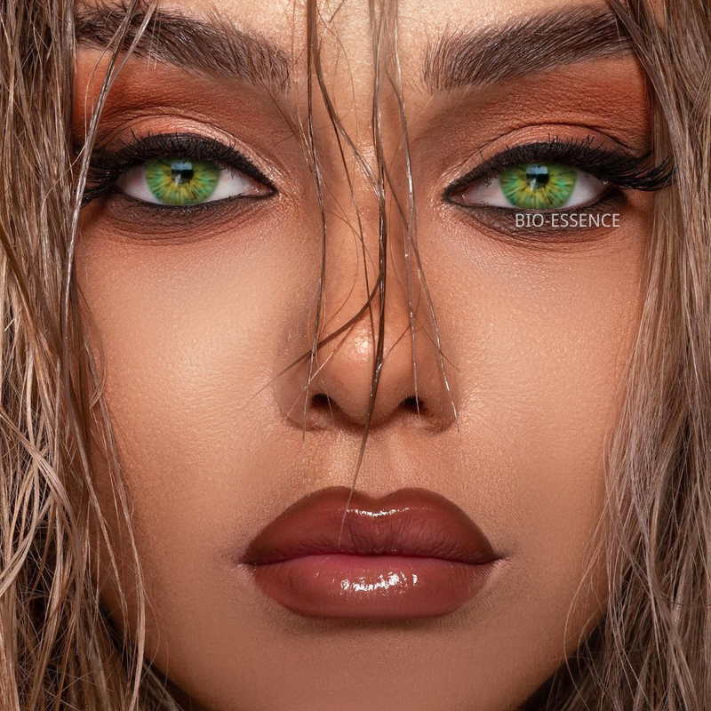 Bio Essence 1 Pair Colored Contact Lenses for Eyes Big Eye Fashion Lenses