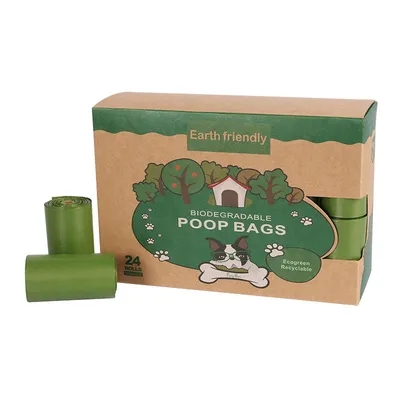 Biodegradable Pet Waste Bags with Dispenser (360 pcs)