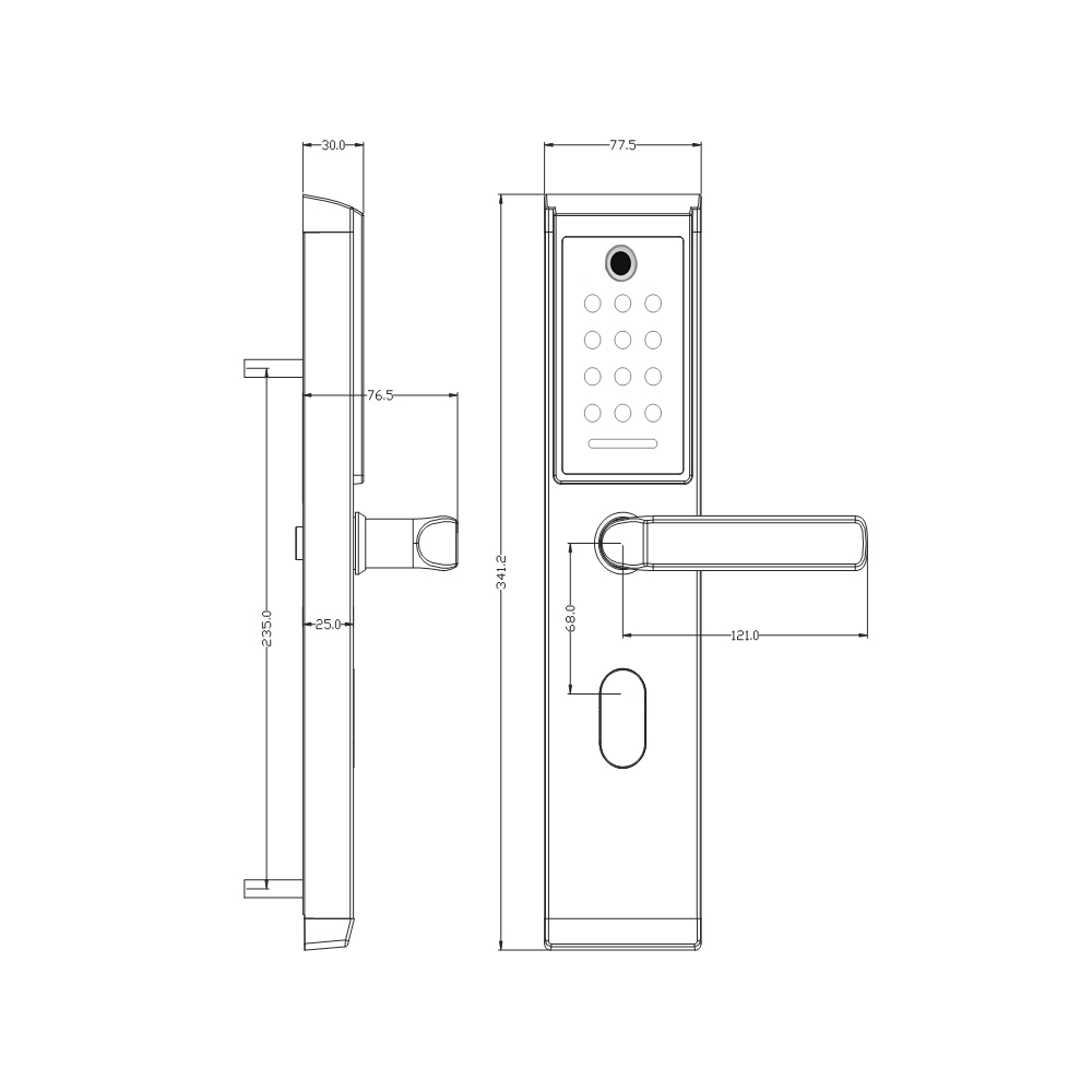 Biometric Door Lock Home Security Biometric Door Lock Home Security