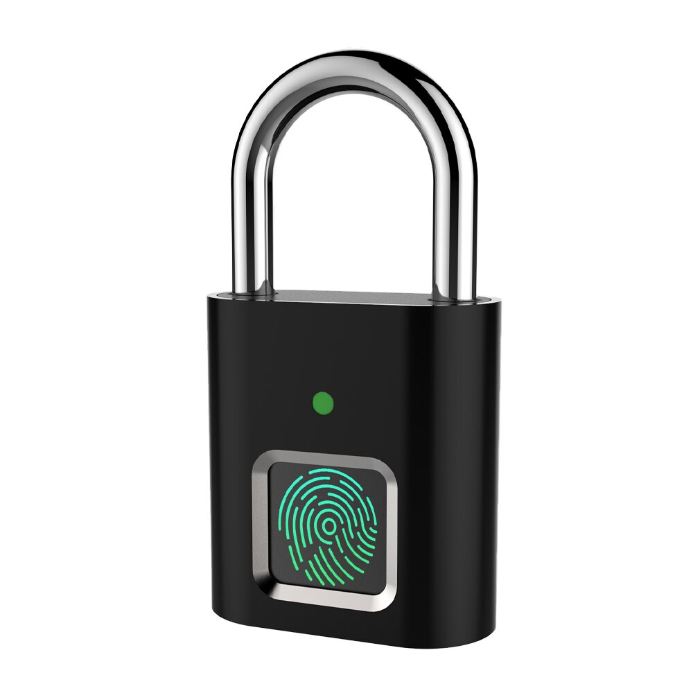 Biometric Padlock Rechargeable Lock Biometric Padlock Rechargeable Lock