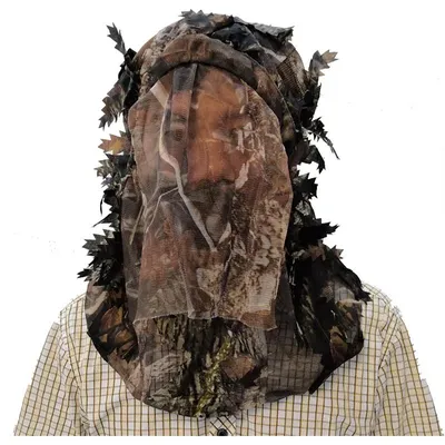 Bionics Camouflage Full Face Mask Cover Fishing Mosquito Cap Cycling 3D Leaves Hunting Hat Scarf Hunter Equipment Bionics Camouflage Full Face Mask Cover Fishing Mosquito Cap Cycling 3D Leaves Hunting Hat Scarf Hunter Equipment