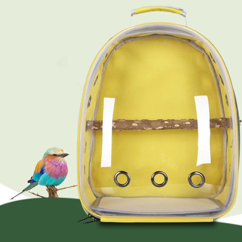 Bird Backpack Carrier with Perch