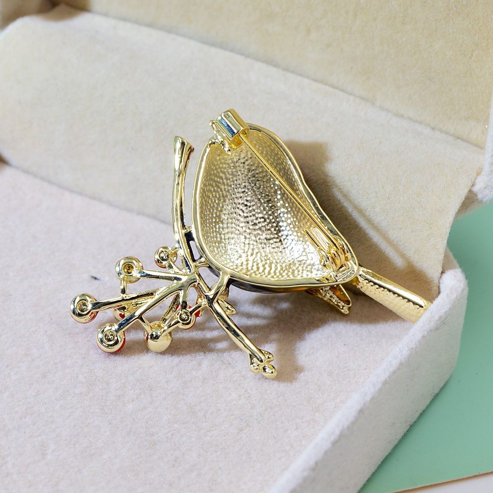 Bird Brooch Cute Animal Design Pin