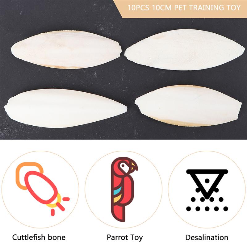 Bird Cuttlebones Chew Toys (10pcs)