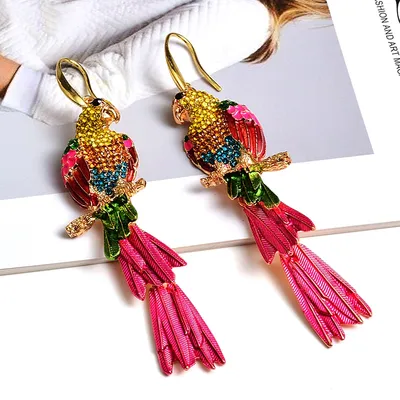 Bird Earrings Ladies Fashion Jewelry