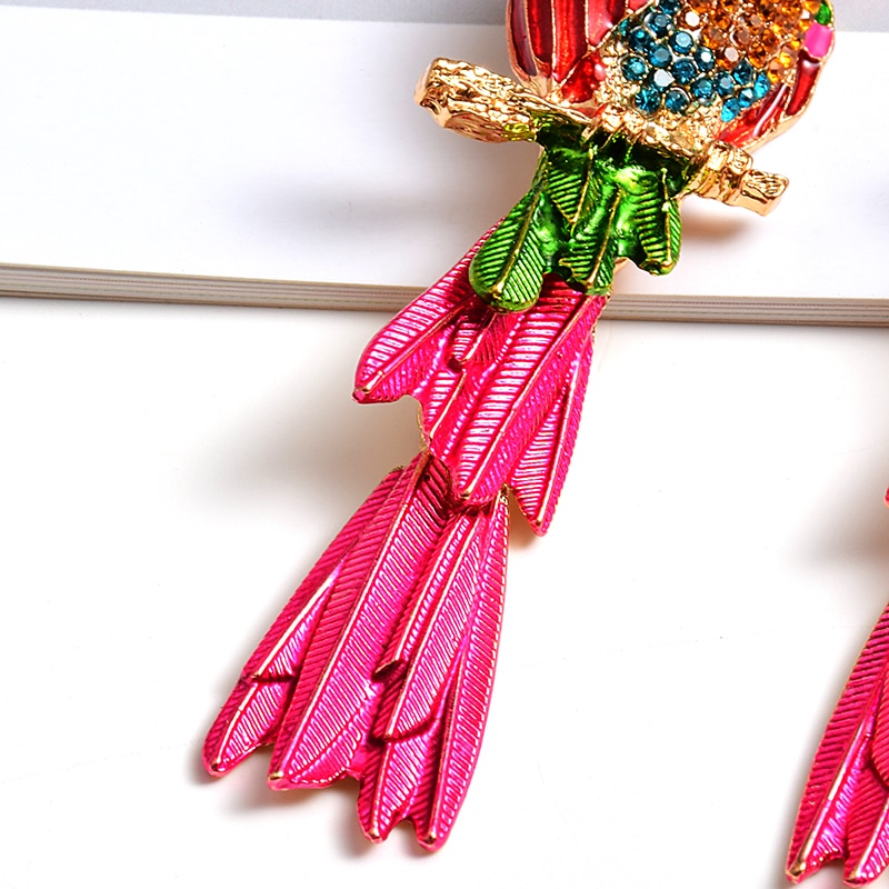 Bird Earrings Ladies Fashion Jewelry