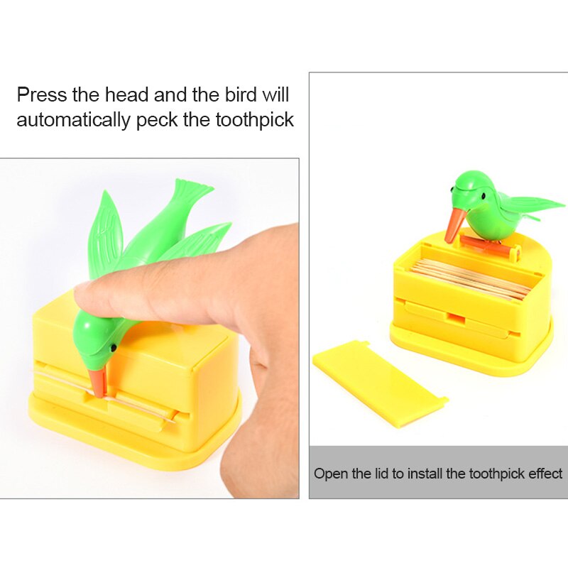 Bird Toothpick Holder Cute Toothpick Dispenser Bird Toothpick Holder Cute Toothpick Dispenser