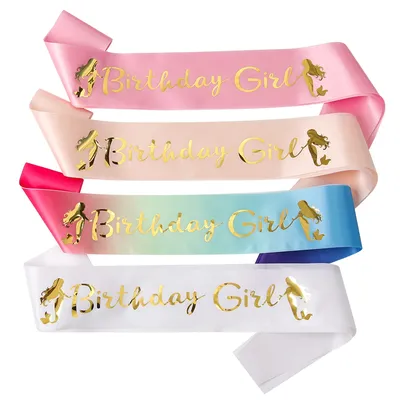 Birthday Girl Sash Party Accessory Birthday Girl Sash Party Accessory