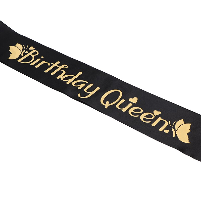 Birthday Queen Sash Women's Party Accessory