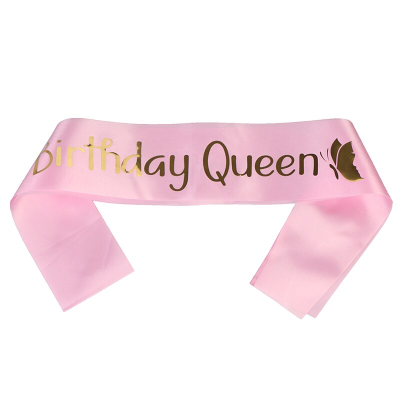 Birthday Queen Sash Women's Party Accessory