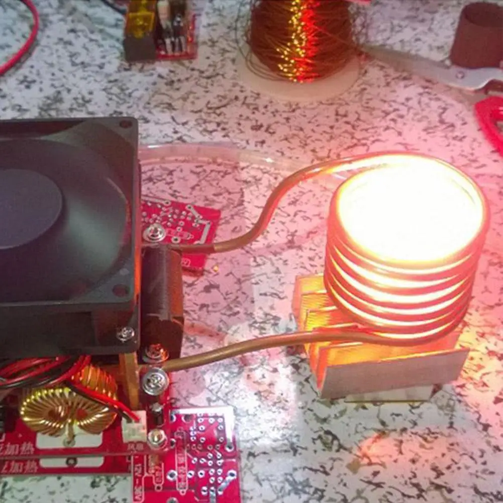 Black And Red 1000w Zvs Induction Heating Plate Kit Heater Cooker Coil Tube Diy Heater Ignition Black And Red 1000w Zvs Induction Heating Plate Kit Heater Cooker Coil Tube Diy Heater Ignition