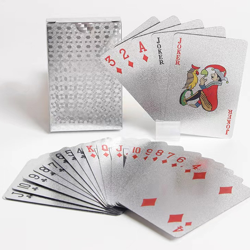 Black Gold Playing Card Poker Game Deck blue Silver Poker Suit Plastic Magic Waterproof Deck Of Card Magic Water Gift Black Gold Playing Card Poker Game Deck blue Silver Poker Suit Plastic Magic Waterproof Deck Of Card Magic Water Gift