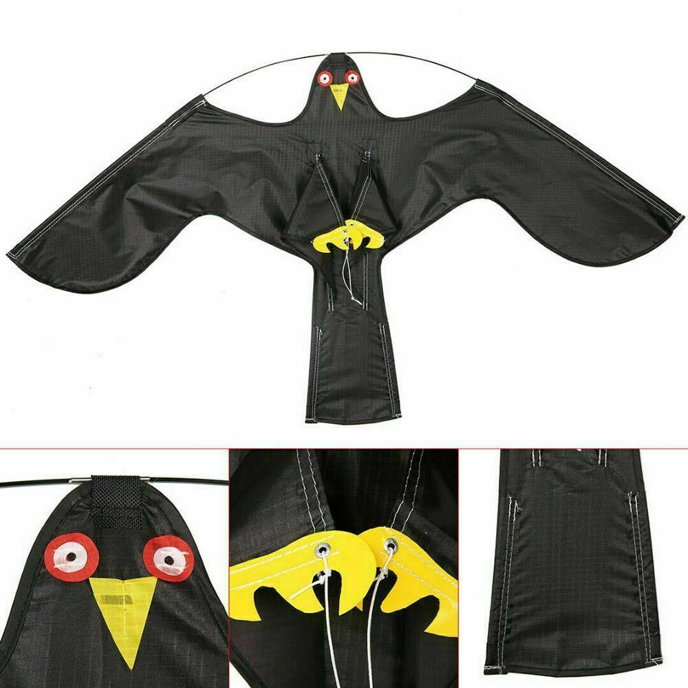 Black Hawk Kite Bird Scarer