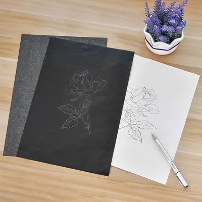 Black Ink Carbon Copy Papers (100 Pcs)