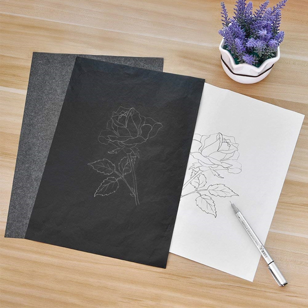 Black Ink Carbon Copy Papers (100 Pcs)