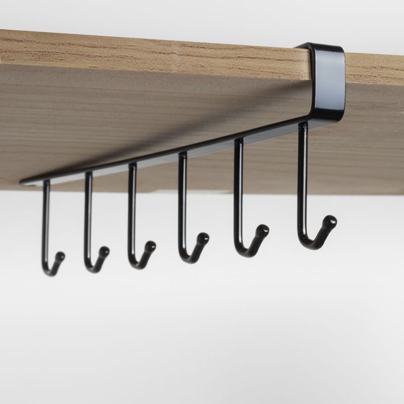 Black Iron Hook With No Marks Or Nails For Storing Pots Shovels Hanging Pieces Kitchen Utensils Storage Racks Hooks Black Iron Hook With No Marks Or Nails For Storing Pots Shovels Hanging Pieces Kitchen Utensils Storage Racks Hooks