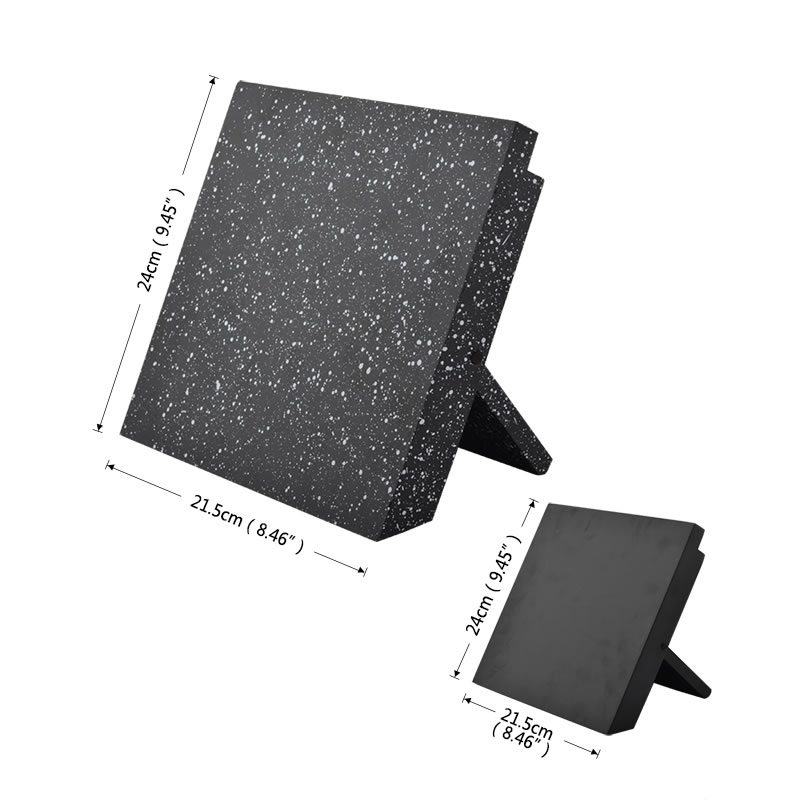 Black Knife Block Magnetic Holder Black Knife Block Magnetic Holder