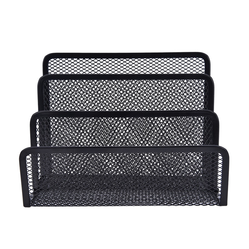 Black Metal File Holder Stand Black Metal File Holder Stand