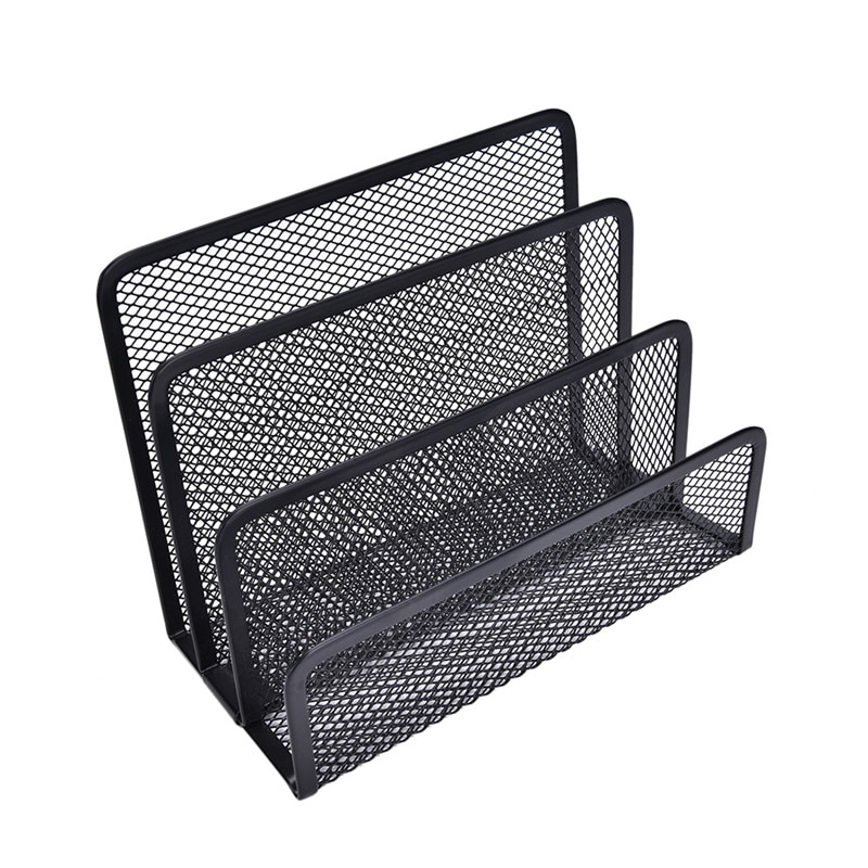 Black Metal File Holder Stand Black Metal File Holder Stand